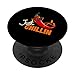 Divertente solo Chillin Peperoncino Peperoncino per gli amanti degli alimenti piccanti PopSockets PopGrip Intercambiabile