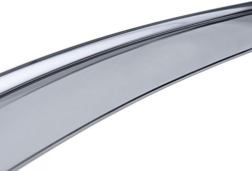 WellVisors Out-Channel Tape-on Window Visors Wind Deflectors Compatible with Acura 2009-2014 TSX Sedan with Chrome Trim Rain Guards 3-847AC001