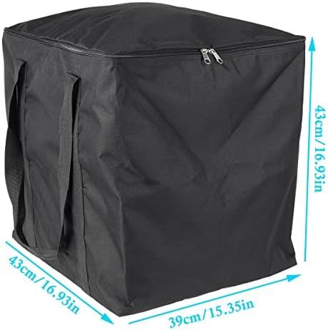 JUTTAUTO Portable Camping Toilet Storage Bag, Nylon Toilet Protector Cover Toilet Carry Bag for Porta Potti 145 165 335 345 365 565 Universal for Camping Caravan Motorhome RV Travel
