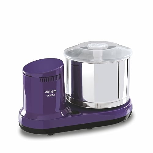 Vidiem Abs Topaz Wet Grinder Wg St 326 A (Lavender) | Wet Grinder 2 Litre Drum | 5 Years Warranty