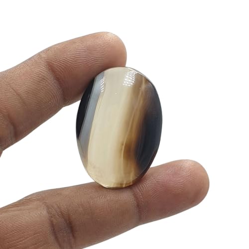 Ágata Sulemani Hakik natural de 62,50 quilates para evitar imitaciones 3