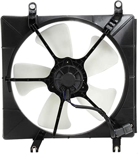 Evan Fischer Radiator Cooling Fan Compatible with 1994-1997 Honda Accord & 1997-2001 Honda Prelude Partslink HO3110101, HO3115118