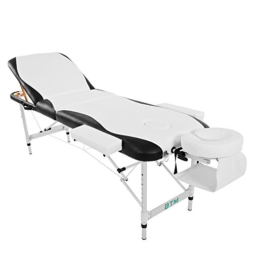 Merax Portable Aluminium 3 Section Massage Table