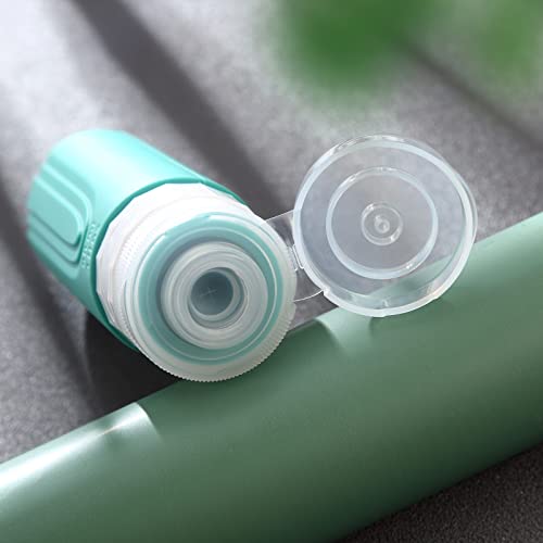 مراجعة Mrsdry: عبوات سفر 3oz طقم 4 — معتمدة من TSA، سيليكون قابل للعصر وخالية من BPA - الصورة 2