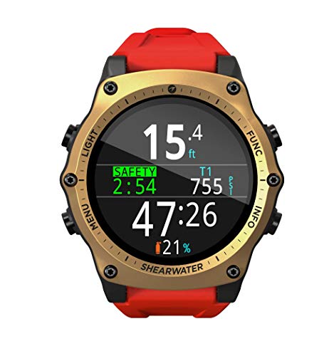 Shearwater Research Limited Edition Teric Wrist Dive Computer (Gold)