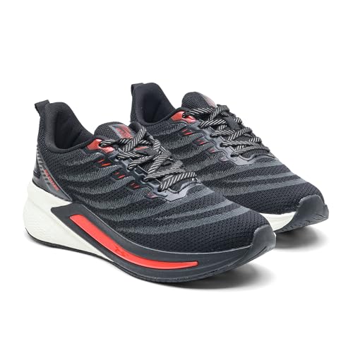 Image of ASIAN Powerplay-25 Men's Running Shoes | Knit Mesh Upper Lightweight Shoes | Memory Foam Technology | Premium Athletic Sneakers for Sports & Gym