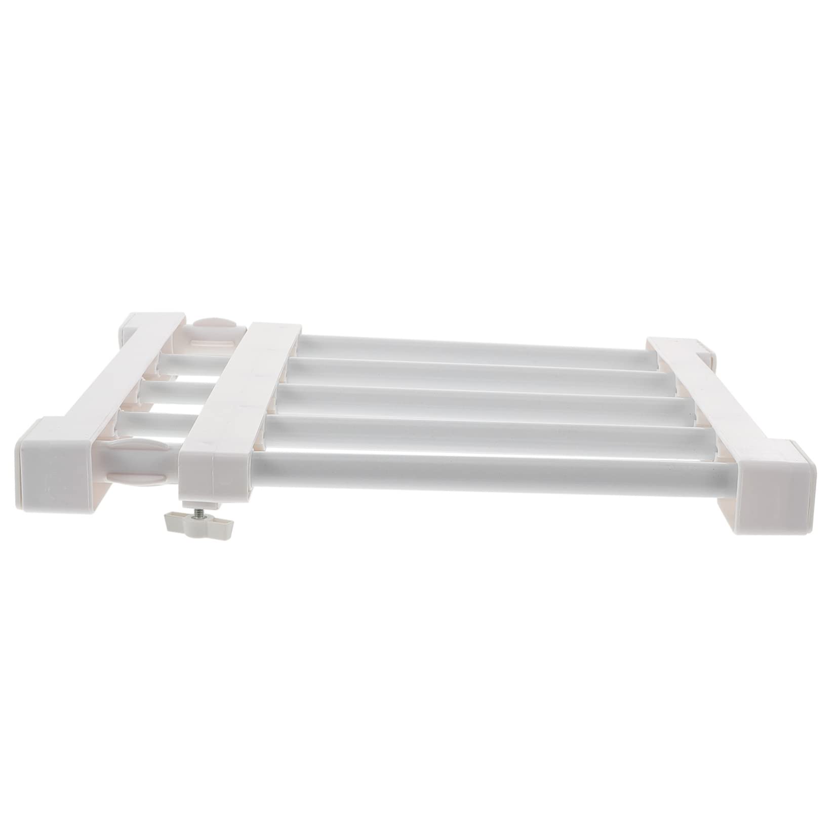 CHILDWEET 1Pc Expandable Storage Shelf Nail Closet Divider for Organizing Clothing Shoes and Accessories Space Saving Sturdy Design for Bathroom Kitchen and Wardrobe Use