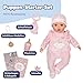 BABY Born Annabell 43 cm - Weiche Babypuppe mit 7 elektronischen Funktionen & Sound - Geeignet für Kinder ab 3 Jahren - Puppe inkl. Zubehör - Benötigt Batterien