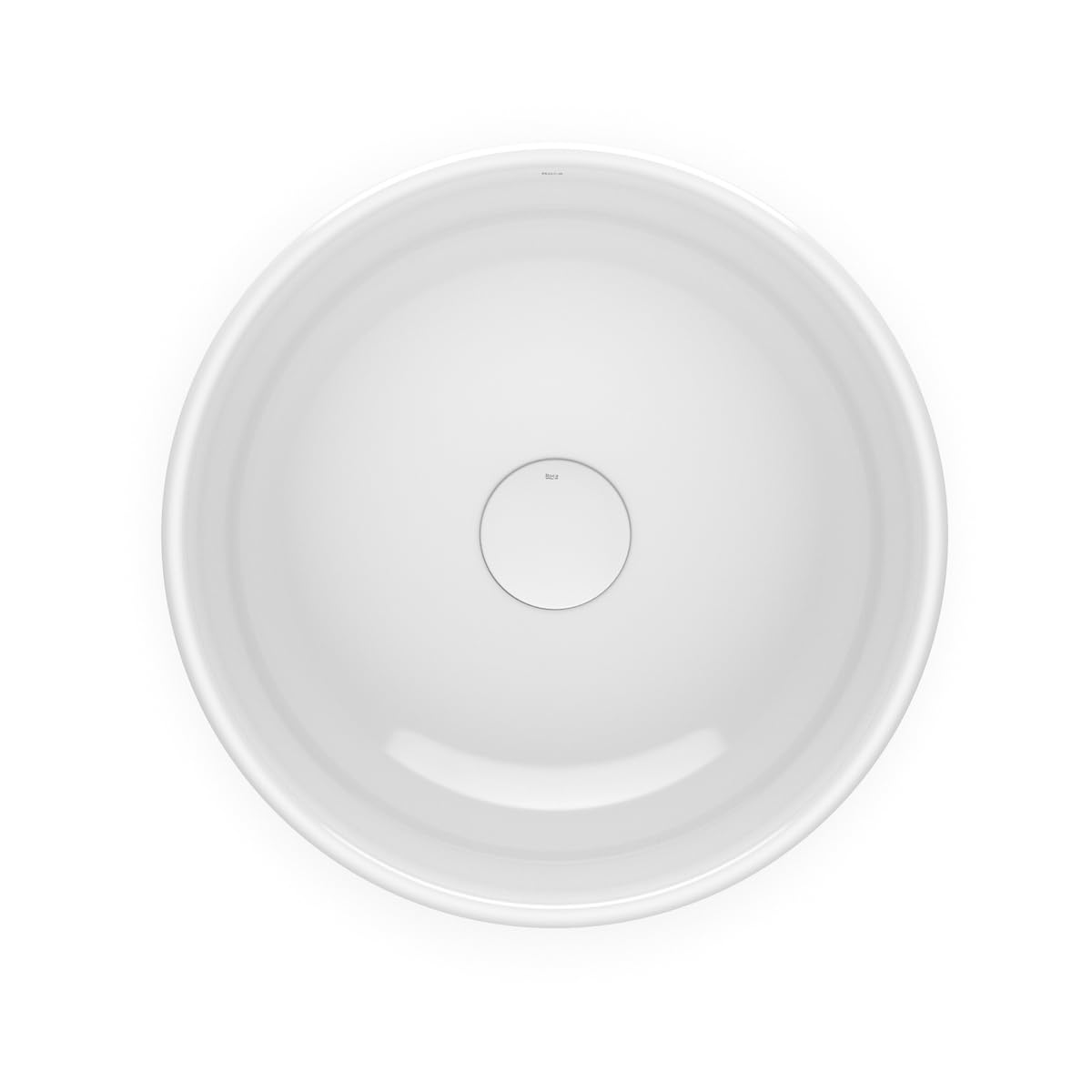 Roca A327C12000 Lavabo Porcelana Sobre Encimera, Optica 350x350x130, Color Blanco