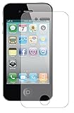 Bastex Antiglare Reflective Tempered Glass Protection Screen for Apple iPhone 4, 4g, 4s, and 4gs