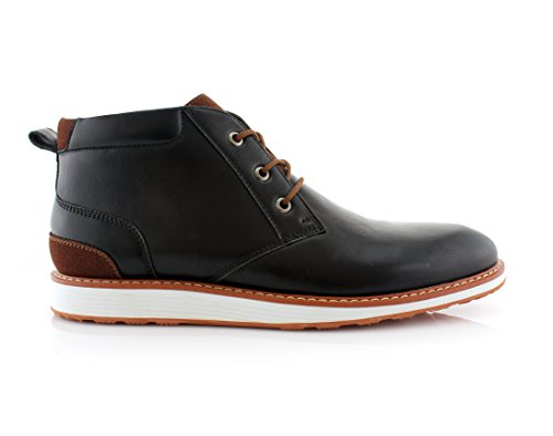 Image of Ferro Aldo Men's Chukka Boots | Classic Dress, Casual & Sneaker Styles | Lace-Up Ankle Boot for Work & Everyday Wear