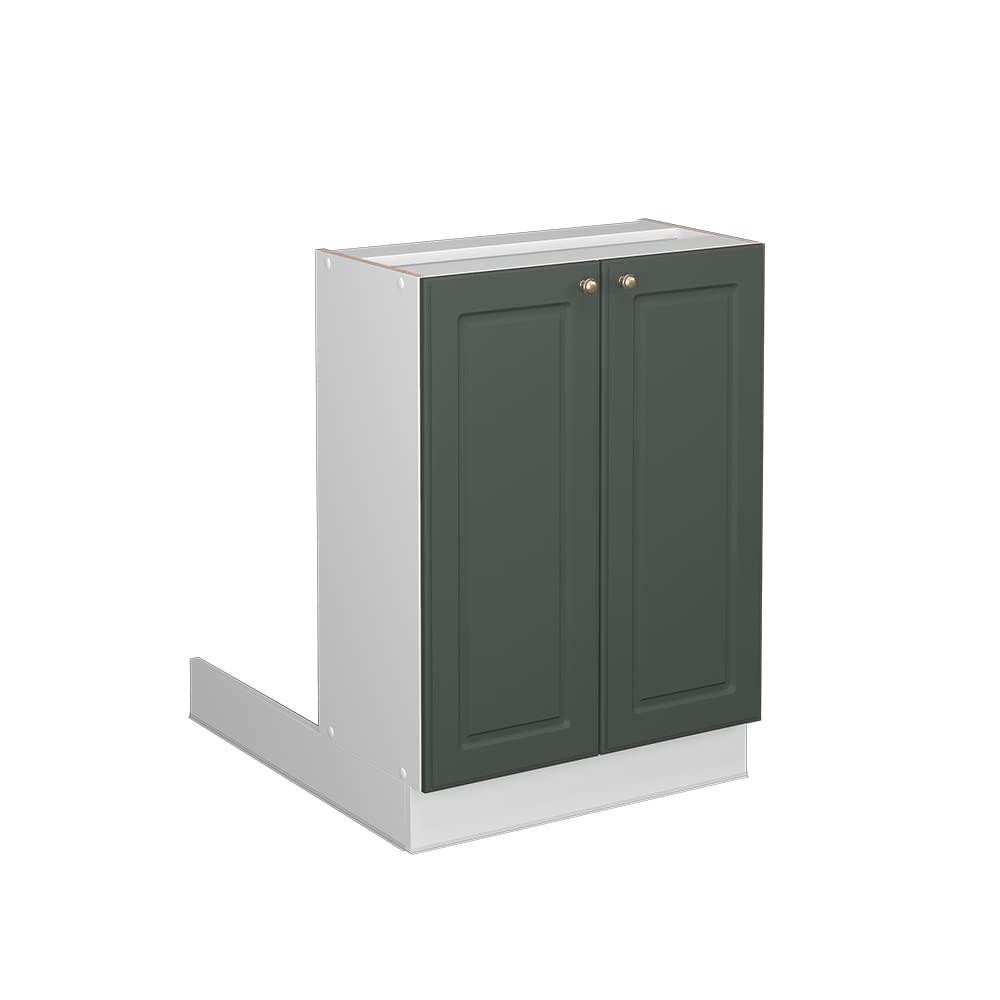 Vicco Kitchen island Fame-Line, Green-Gold Country House, 60 cm