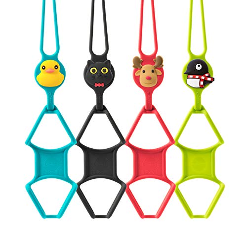 Bone Lanyard Phone Tie, Universal Cell Phone Lanyard Case, Silicone Neck Strap for iPhone 12 11 Pro Max SE Xs Max XS XR X Samsung Galaxy S10 S9 S8 Note 10 9 Google Pixel 3 XL LG - Mr. Deer - Thumbnail 7
