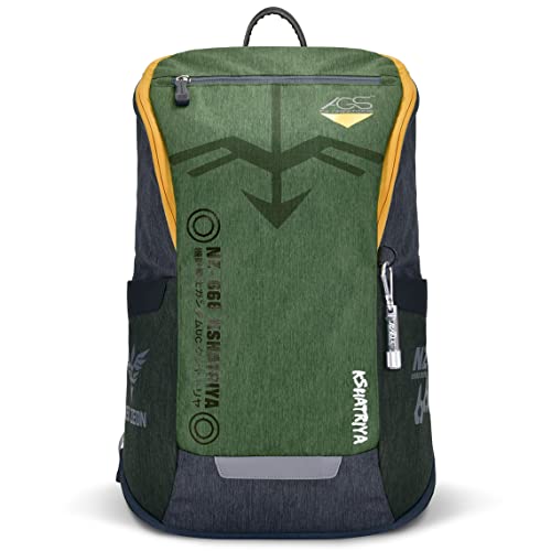 Sac à dos Gundam Unicorn NZ-666 Kshatriya vert pour homme de taille XL