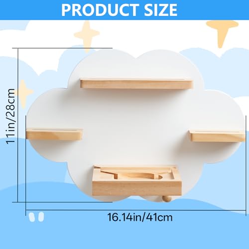 Image of for Toines Box Shelf, for TonieBox 1 and TonieBox 2 Cloud Tonie Shelf Magnetic Pink Tonies Display 12-20 Characters Compatible with Toniebox Player Storage Rack for Kids Play Room (White)