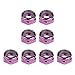 Heavy-Duty Skateboard Truck Axle Nuts - Pack of 8,