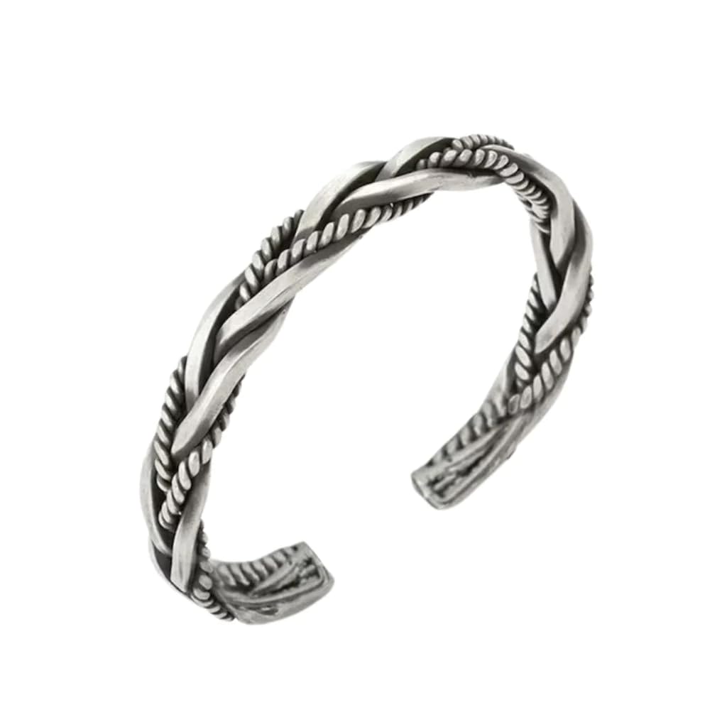 THE MEN THING TWISTED TEXTURE - Open Bangle Bracelet (Adjustable) - Elegant look - 5mm copper for Men & Boys (B0CP9J833R) Amazon Price History, Amazon Price Tracker