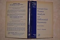 Concepts from Tensor Analysis and Differential Geometry 0126884625 Book Cover