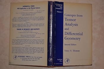 Hardcover Concepts from Tensor Analysis and Differential Geometry Book