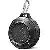 LENRUE waterdichte bluetooth-luidspreker, draadloze draagbare mini-douche-reisluidspreker met subwoofer, versterkte bas…