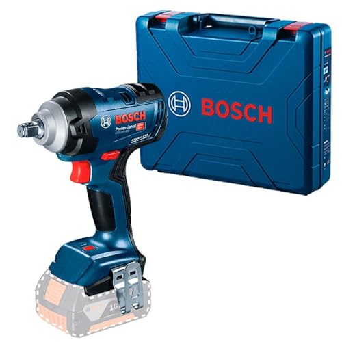 Bosch Chave de Impacto GDS 18V-400 18V em maleta Sem bateria