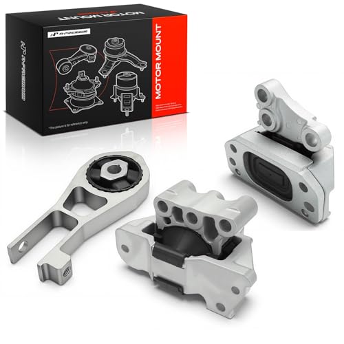 A-Premium 3PCS Engine Motor Mount Transmission Mount and Torque Strut Mount Set Compatible with Jeep BU Series Renegade 2015-2018 & Fiat 500X 2016-2018, 2.4L by A-Premium - Used condition - US$57.91