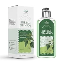 ANNAS Nettle Shampoo - Organic Formula,Helps Regulate Sebum Production, Reduce Dandruff & Ease Scalp Irritation - For Strong, Healthy Hair- 200ml