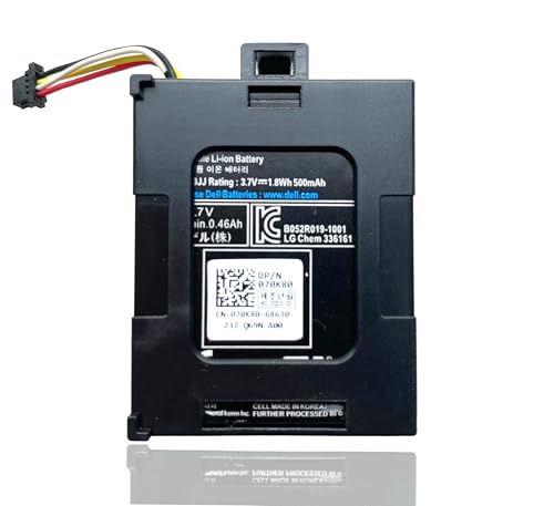 FSANXF T40JJ Battery for Dell Perc Raid H710 H710P H730 H730p H810 H830 PowerEdge M620 R320 R420 R520 R620 R720 R820 T110 II T420 H132V 70K80 H132V