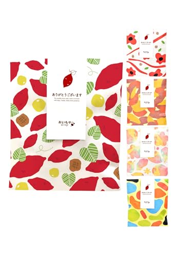 おいもや プチギフト 5個セット お菓子 御菓子 退職 食べ物 個包装 まとめ買い 職場 卒業 おしゃれ 女性人気 挨拶 お礼の品 芋けんぴ 100ｇ×5セット (03.ありがとうございます)の商品画像（Amazon）