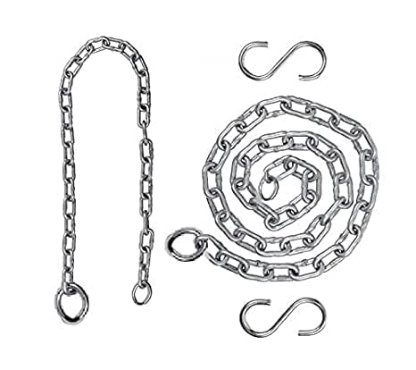 EVNCOM Metal Chain Hanging Accessory Jhula Chain 4 Feet Strong Heavy Duty Chain for All Purpose with 2 S Hook (B0CKF255SF) Amazon Price History, Amazon Price Tracker