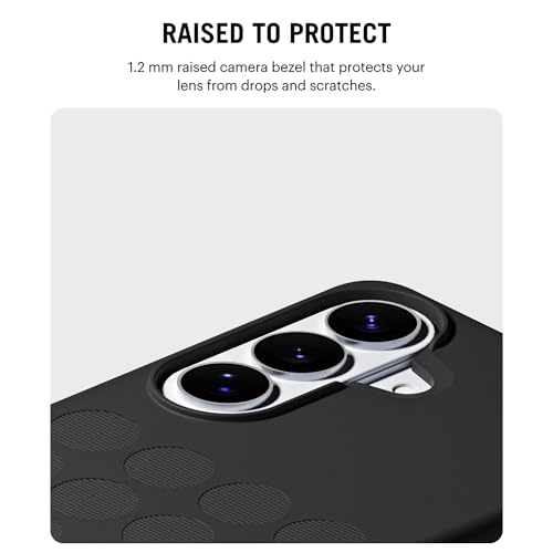 Image of DailyObjects Samsung Galaxy S26 Plus Stack Signature Magnetic Case Cover|Compatible with Magnetic|Camera & Body Protection|Shock /Scratch Proof|Dual Hybrid Protection| Wireless Charging - Carbon Black