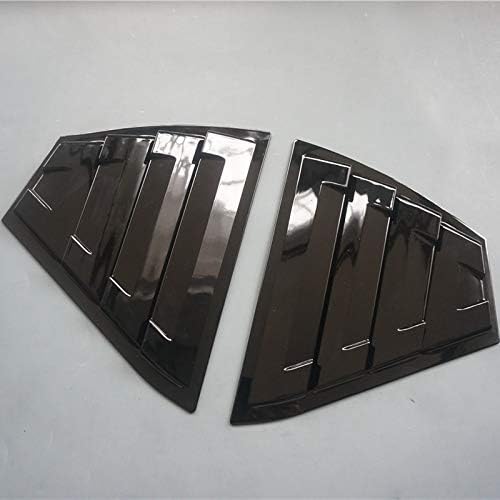 Miniatura 8 de 2 rejillas deportivas para ventana de un cuarto para Nissan Sentra 2020 2021 2022 2023 2024 2025 (impresión de fibra de carbono) Impresión de fibra