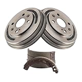 GFDKGKJ Rear Brake Shoe & Drum Kit 5 Piece for Mazda 2 2011-2014 DFY12638Z BKA19499, Revitalize your car