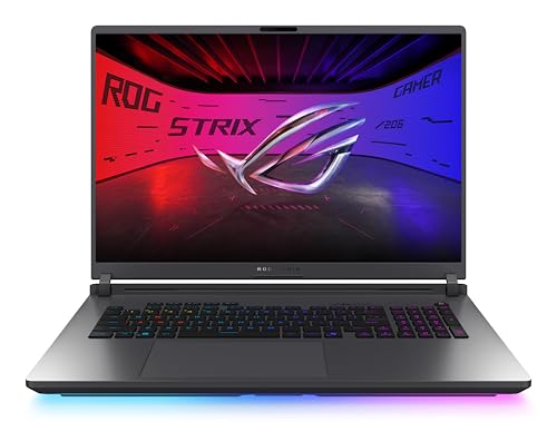 ASUS ROG Strix G18 G815LP-S9004 - Ordenador Portátil Gaming de 18" WQXGA 240Hz (Intel Core Ultra 9 275HX, 32GB RAM, 1TB SSD, RTX 5070 8GB, Sin Sistema Operativo) Gris Eclipse - Teclado QWERTY español