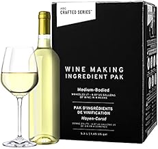ABC Cork Co Wine Making Kit | 6 Gallon Wine Kit | Premium Ingredients for DIY Wine Making, Makes 30 Bottles of Wine (Washington State Sauvignon Blanc, Medium-Bodied)
