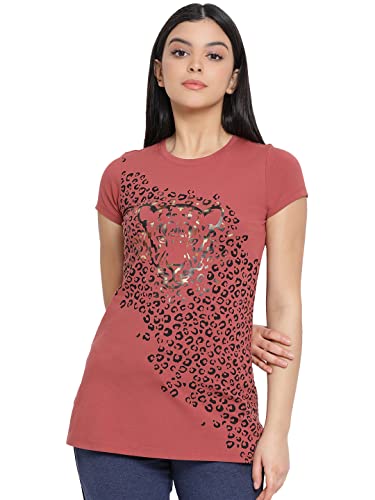 Image of Lyra Women's Cotton Regular Fit T-Shirt