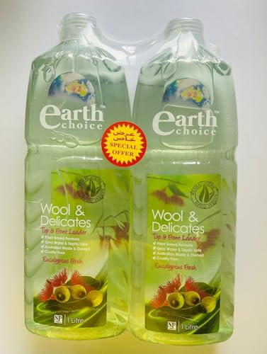 Earth Choice Liquid Woolwash 1 Liter 2-Pack