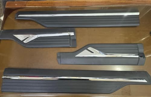 AutoMoto Full Black Color Side Door Beading Door Cladding Protector Black with Chrome for Suzukii Victoris All Model - Set of 4