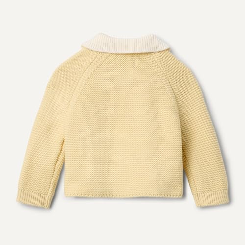 Image of Amazon Essentials x Sofia Grainge Unisex Toddlers and Babies' Peter Pan Collar Sweater Jacket