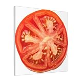 Photo Gallery aqrjkhd stampa artistica da parete con fetta di pomodoro per soggiorno, 40,6 x 40,6 cm, stampa artistica moderna su tela, per camera da letto, bagno, cucina, ufficio, casa, decorazione da parete Photo Gallery aqrjkhd stampa artistica da parete con fetta di pomodoro per soggiorno, 40,6 x 40,6 cm, stampa artistica moderna su tela, per camera da letto, bagno, cucina, ufficio, casa, decorazione da parete