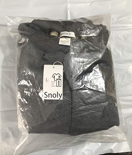 Snoly Calça de moletom feminina quente forrada de lã térmica para corrida de inverno, Cinza escuro,