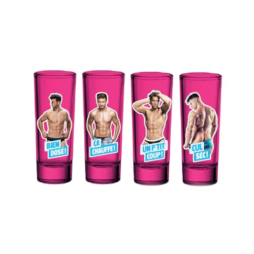 SV SURPRISEZ-VOUS - VERRE SHOOTER MODÈLE HOMME 75ML ROSE