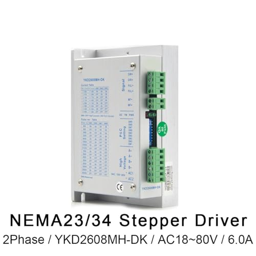 Pilote YKD2608MH-DK de moteur pas à pas biphasé 18-80V CA - 4