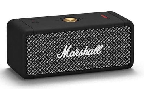 Image of (Refurbished) Marshall Emberton Portable Bluetooth Speaker - Black