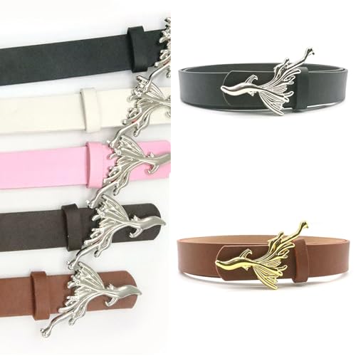 Fashion Fish Buckle Belt for Adult Unisex Casual Wear Belt for Jeans Pants Eye Catching Waistband Women Accessories2