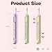 3 Pack Needle Threader, 2025 Upgraded Plug-in 2 in 1 Needle Threader Seam Ripper Tool, Stretchable Remover Tool for Hand Sewing, Knitting, Cross Stitch, Embroidery, Thread Removal (3color)