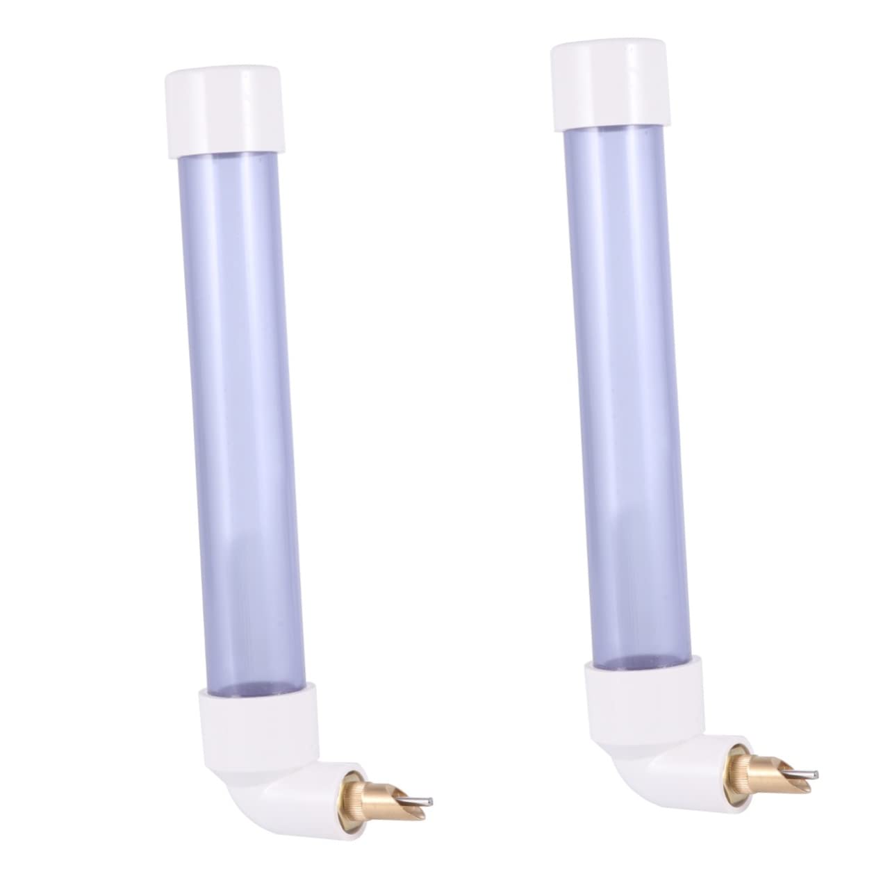 BESPORTBLE 2pezzi Distributore Automatico Per Uccelli Bottiglia Per Pappagalli Tipo Perdita Zero Capacità Elevata Facile Da Pulire Blu Piccola