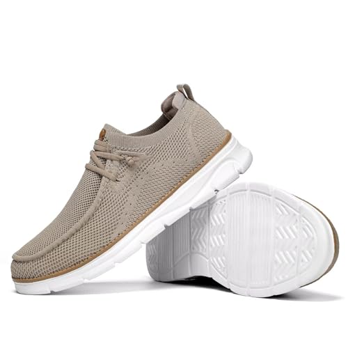 Image of Mens Casual Loafers Shoes Slip On Fashion Walking Dress Sneakers Business Oxfords Work Lightweight Soft Sole Zapatos