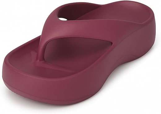 ORTHO JOY Orthopedic Slippers for Women | Comfortable EVA Flip-Flops with Arch &amp; Heel Support | Anti-Skid Lightweight Slid...