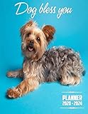  Dog Bless You Planner 2020-2024 (5 Year Planner): 60 Months Yearly Planner Monthly Calendar, Agenda Schedule Organizer and Appointment Notebook with ... Terriers/Gift For Yorkshire Terriers lovers.